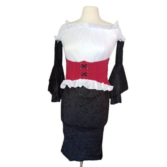 Vampiretta Girls Costume Vampire Halloween - Picture 1 of 5